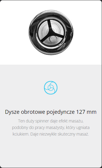 127мм поодинокі обертові форсунки